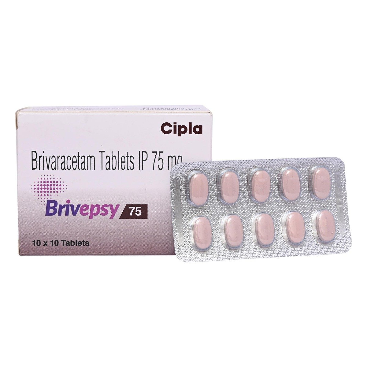 Brivepsy 75 Tablet 10's, Pack of 10 TABLETS Brivepsy 75 Tablet 10's, Pack of 10 TABLETS