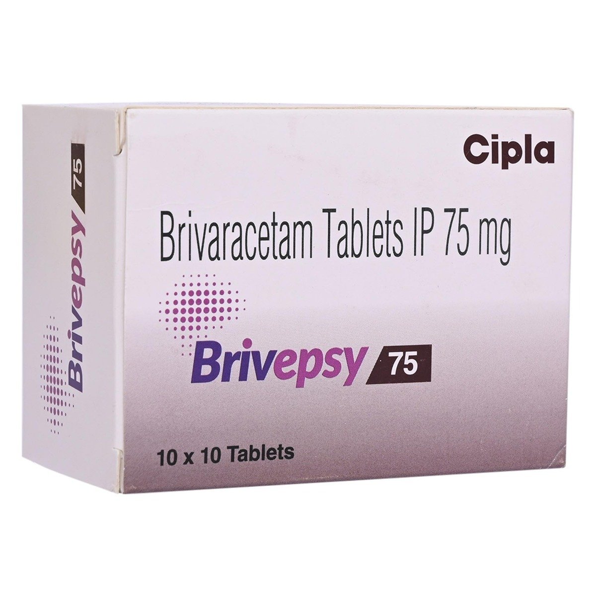 Brivepsy 75 Tablet 10's, Pack of 10 TABLETS Brivepsy 75 Tablet 10's, Pack of 10 TABLETS
