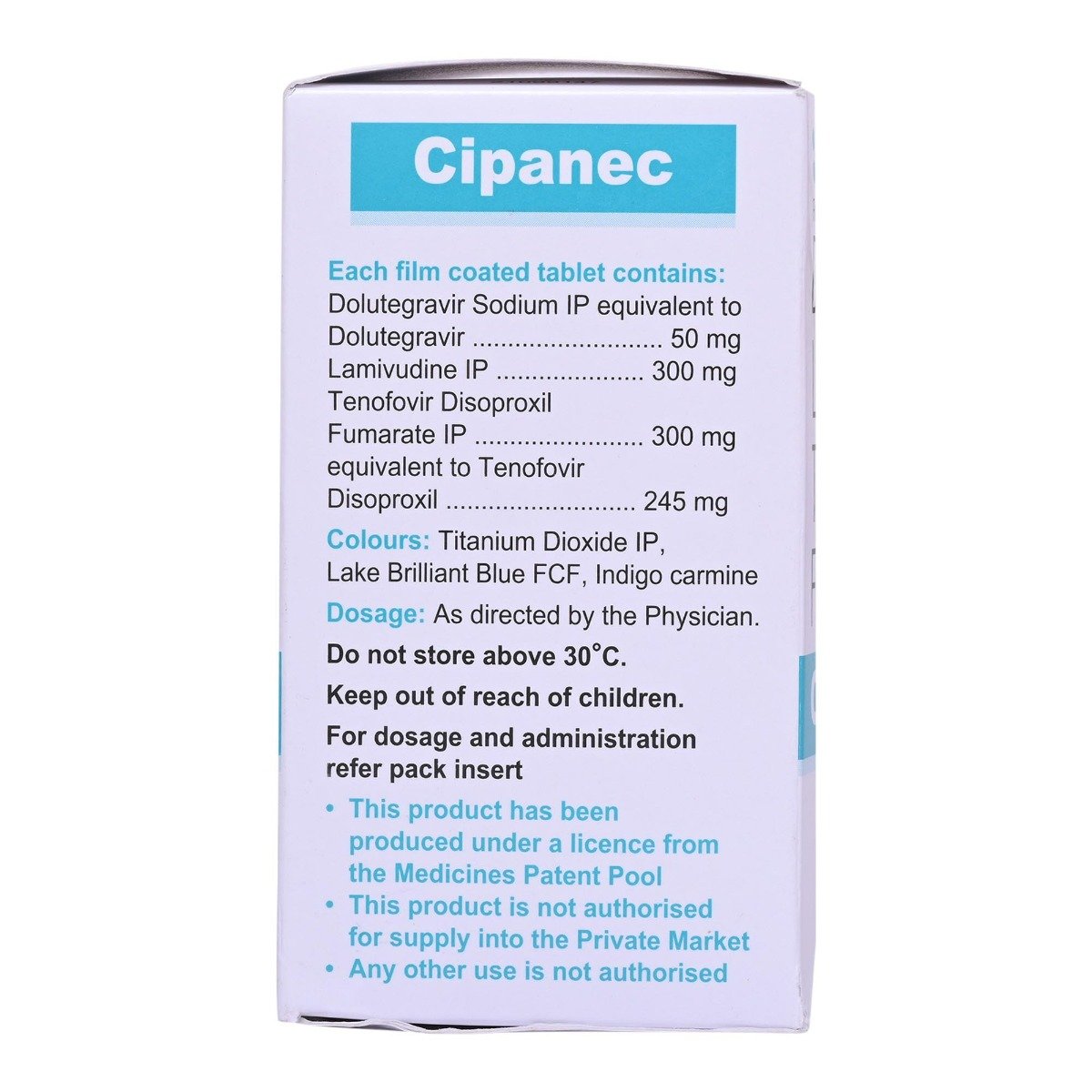 Cipanec Tablet 30's, Pack of 1 Cipanec Tablet 30's, Pack of 1