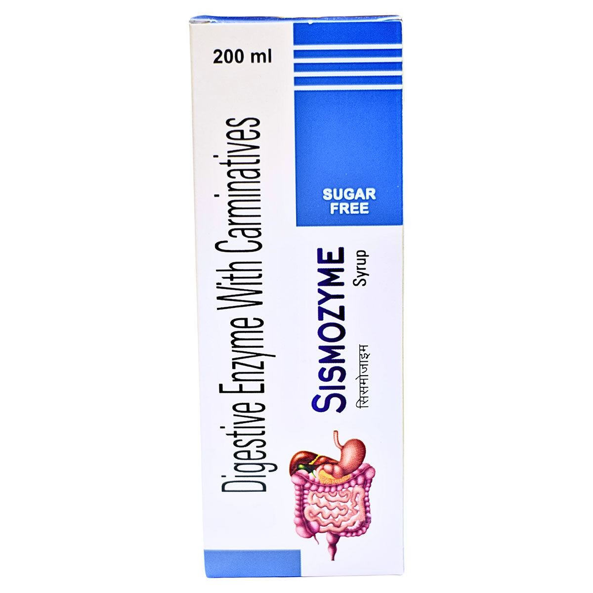 Sismozyme Sugar Free Syrup 200 ml, Pack of 1 Syrup Sismozyme Sugar Free Syrup 200 ml, Pack of 1 Syrup