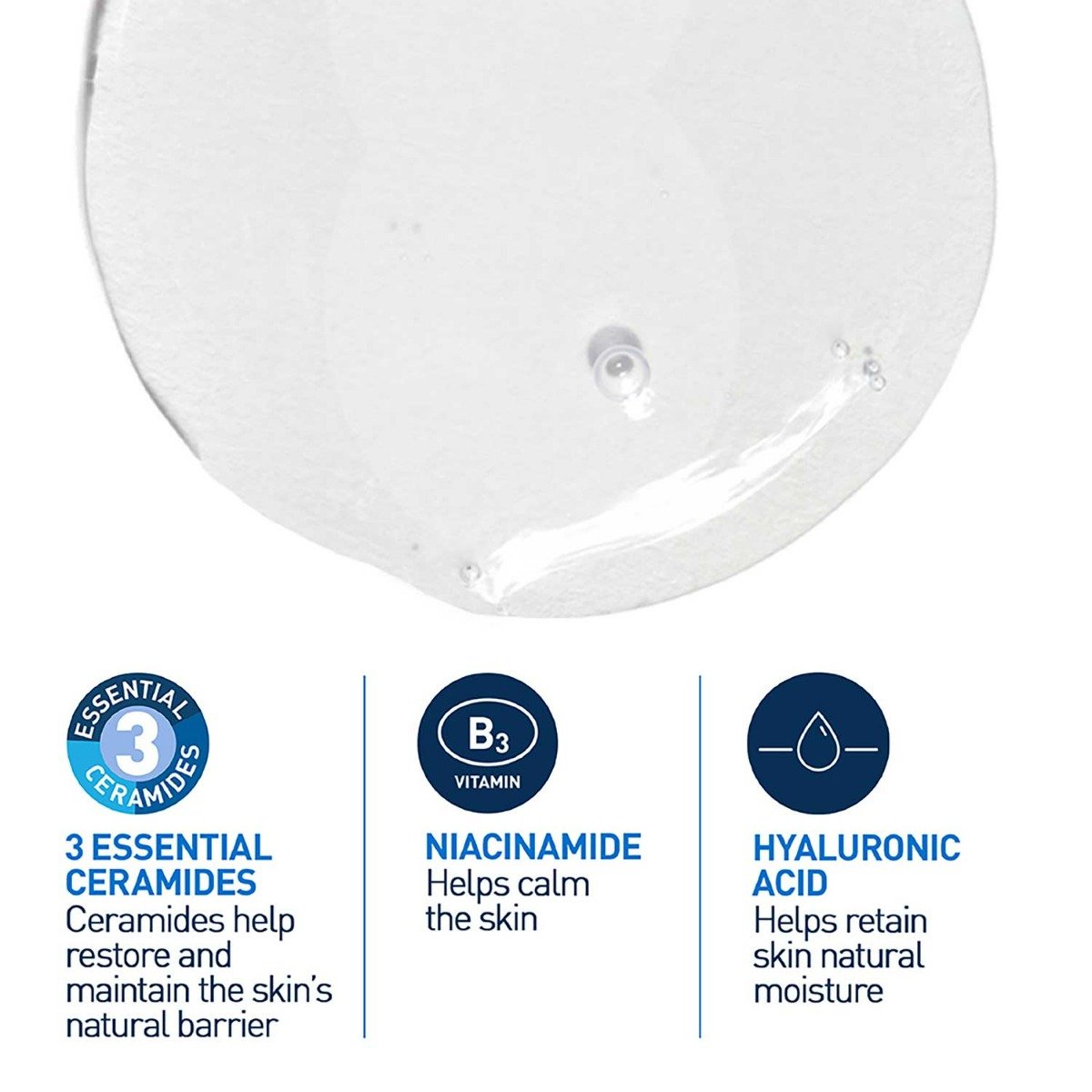 CeraVe Foaming Cleanser 236 ml | Ceramides, Niacinamides, Hyaluronic Acid | Gently Cleanses | Controls Oil | For Normal to Oily Skin, Pack of 1 CeraVe Foaming Cleanser 236 ml | Ceramides, Niacinamides, Hyaluronic Acid | Gently Cleanses | Controls Oil | For Normal to Oily Skin, Pack of 1