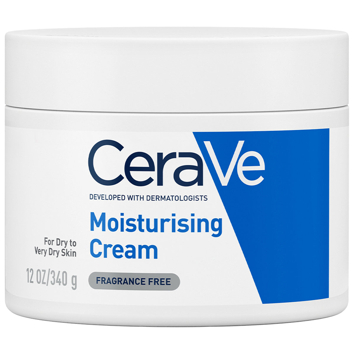 CeraVe Moisturising Cream 340 gm | Ceramides & Hyaluronic Acid | Provides Long Lasting Hydration | Non Greasy | For Dry to Very Dry Skin, Pack of 1 CeraVe Moisturising Cream 340 gm | Ceramides & Hyaluronic Acid | Provides Long Lasting Hydration | Non Greasy | For Dry to Very Dry Skin, Pack of 1