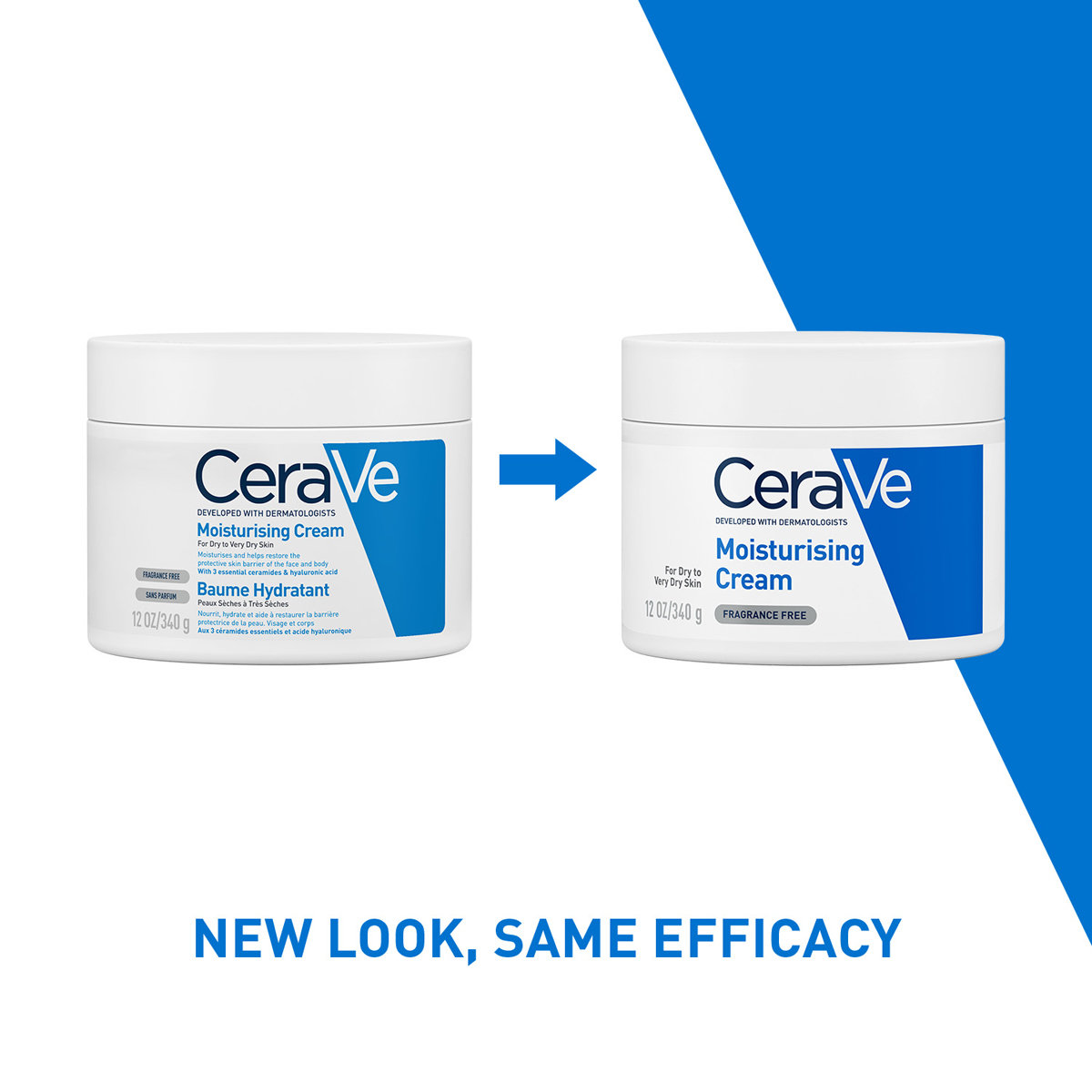 CeraVe Moisturising Cream 340 gm | Ceramides & Hyaluronic Acid | Provides Long Lasting Hydration | Non Greasy | For Dry to Very Dry Skin, Pack of 1 CeraVe Moisturising Cream 340 gm | Ceramides & Hyaluronic Acid | Provides Long Lasting Hydration | Non Greasy | For Dry to Very Dry Skin, Pack of 1