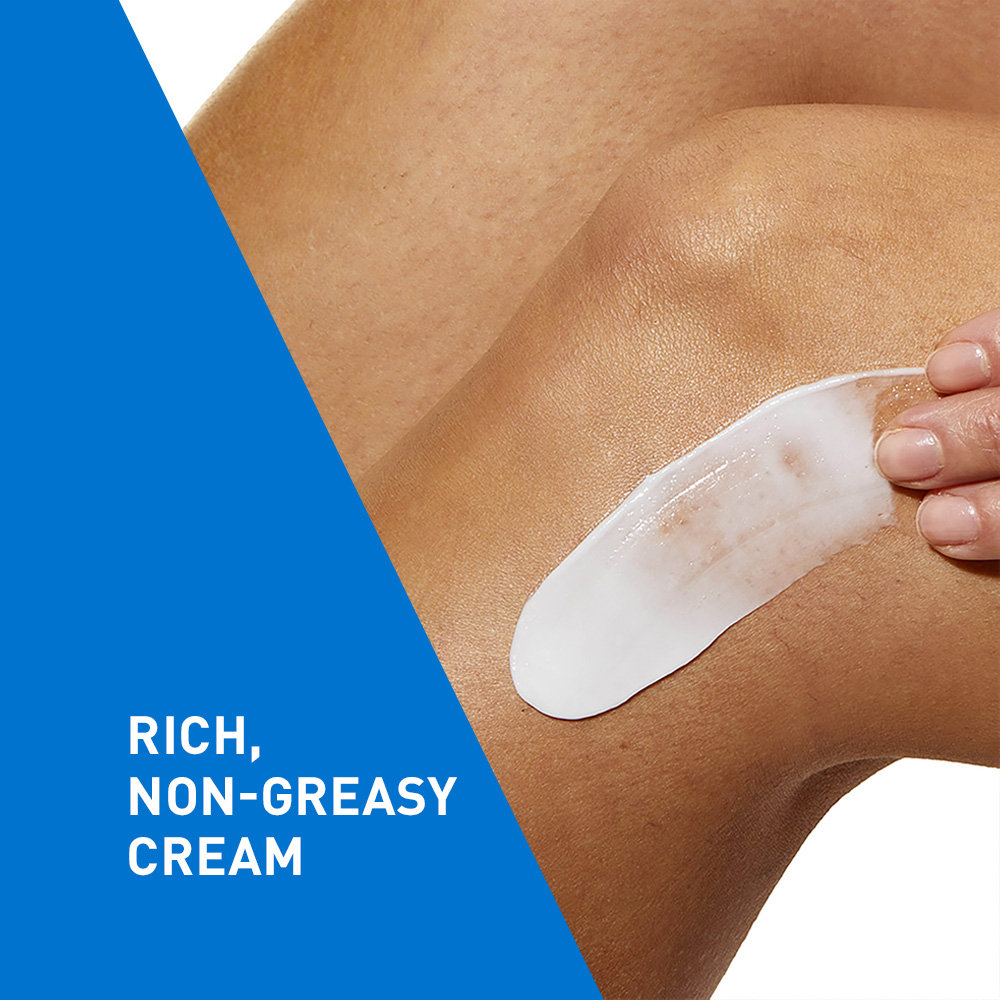 CeraVe Moisturising Cream 454 gm | Ceramides & Hyaluronic Acid | Provides Long Lasting Hydration | Non Greasy | For Dry to Very Dry Skin, Pack of 1 CeraVe Moisturising Cream 454 gm | Ceramides & Hyaluronic Acid | Provides Long Lasting Hydration | Non Greasy | For Dry to Very Dry Skin, Pack of 1