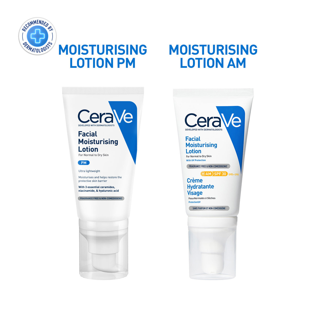 CeraVe PM Facial Moisturising Lotion 52 ml | Ceramides, Niacinamide, Hyaluronic Acid | Provides Moisturization & Hydration | For Normal to Dry Skin, Pack of 1 CeraVe PM Facial Moisturising Lotion 52 ml | Ceramides, Niacinamide, Hyaluronic Acid | Provides Moisturization & Hydration | For Normal to Dry Skin, Pack of 1