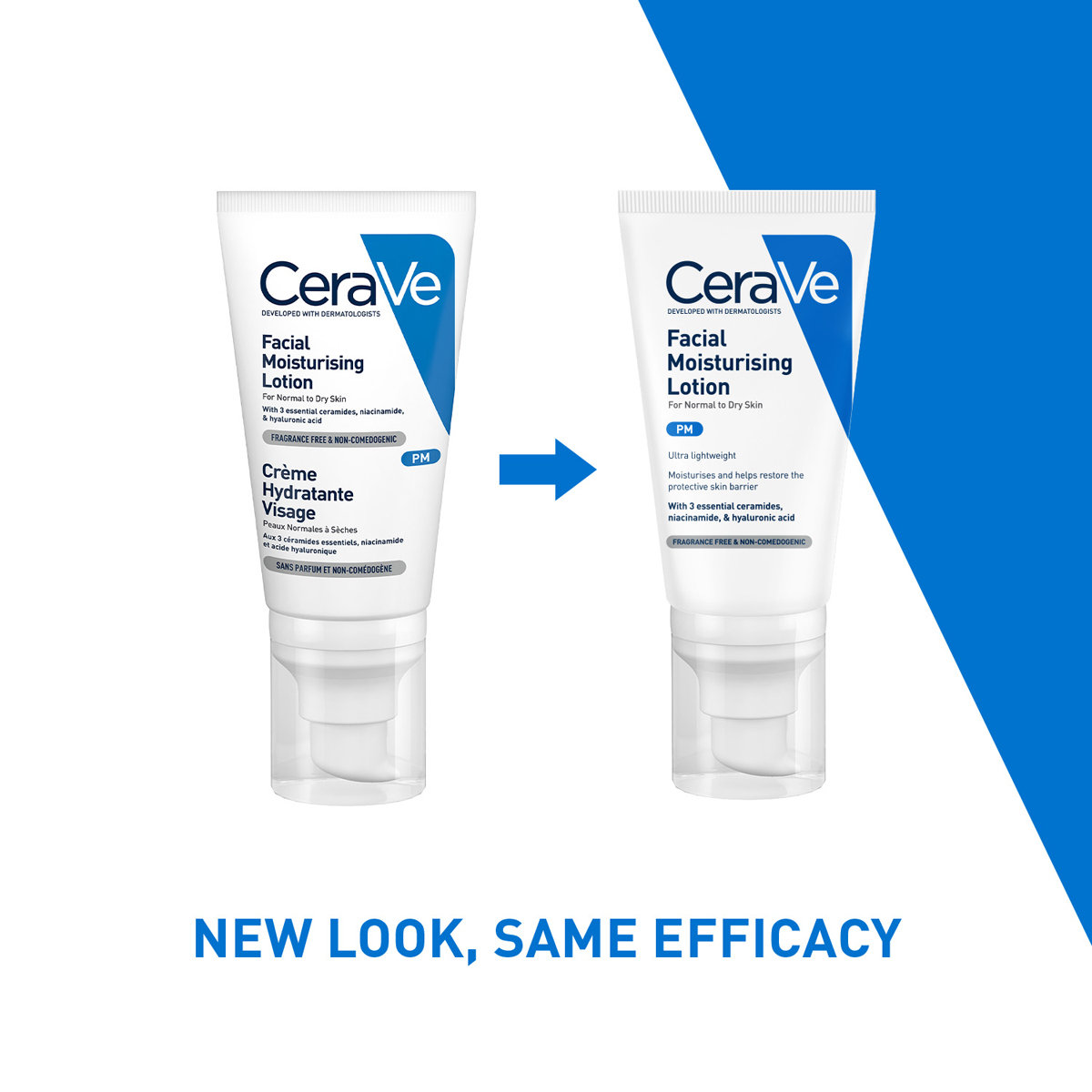CeraVe PM Facial Moisturising Lotion 52 ml | Ceramides, Niacinamide, Hyaluronic Acid | Provides Moisturization & Hydration | For Normal to Dry Skin, Pack of 1 CeraVe PM Facial Moisturising Lotion 52 ml | Ceramides, Niacinamide, Hyaluronic Acid | Provides Moisturization & Hydration | For Normal to Dry Skin, Pack of 1