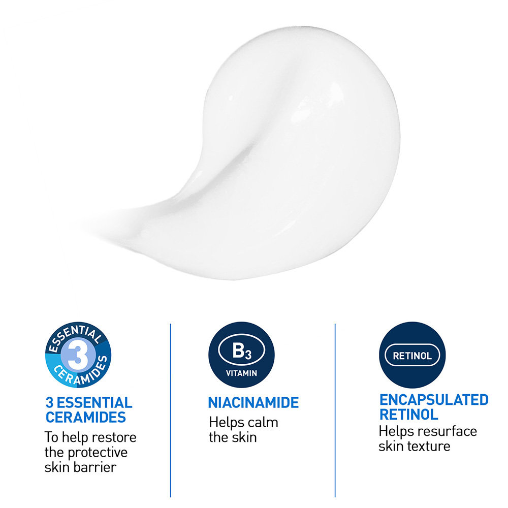 CeraVe Resurfacing Retinol Serum 30 ml | Reduces Acne Marks with Licorice Root Extract & Niacinamide, Pack of 1 CeraVe Resurfacing Retinol Serum 30 ml | Reduces Acne Marks with Licorice Root Extract & Niacinamide, Pack of 1