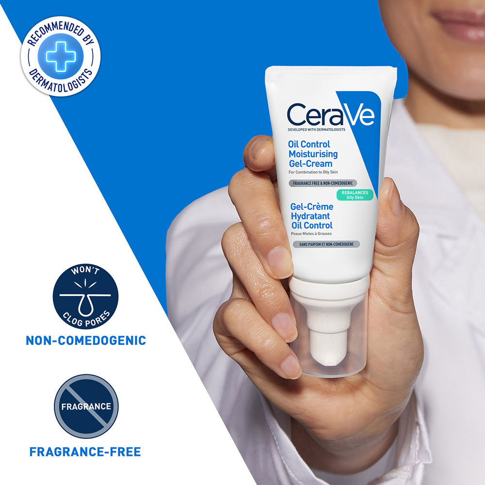 CeraVe Oil Control Moisturising Gel Cream, 52 ml, Pack of 1 CeraVe Oil Control Moisturising Gel Cream, 52 ml, Pack of 1