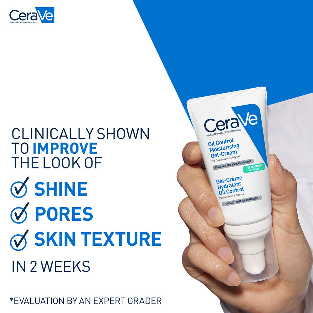 CeraVe Oil Control Moisturising Gel Cream, 52 ml, Pack of 1 CeraVe Oil Control Moisturising Gel Cream, 52 ml, Pack of 1