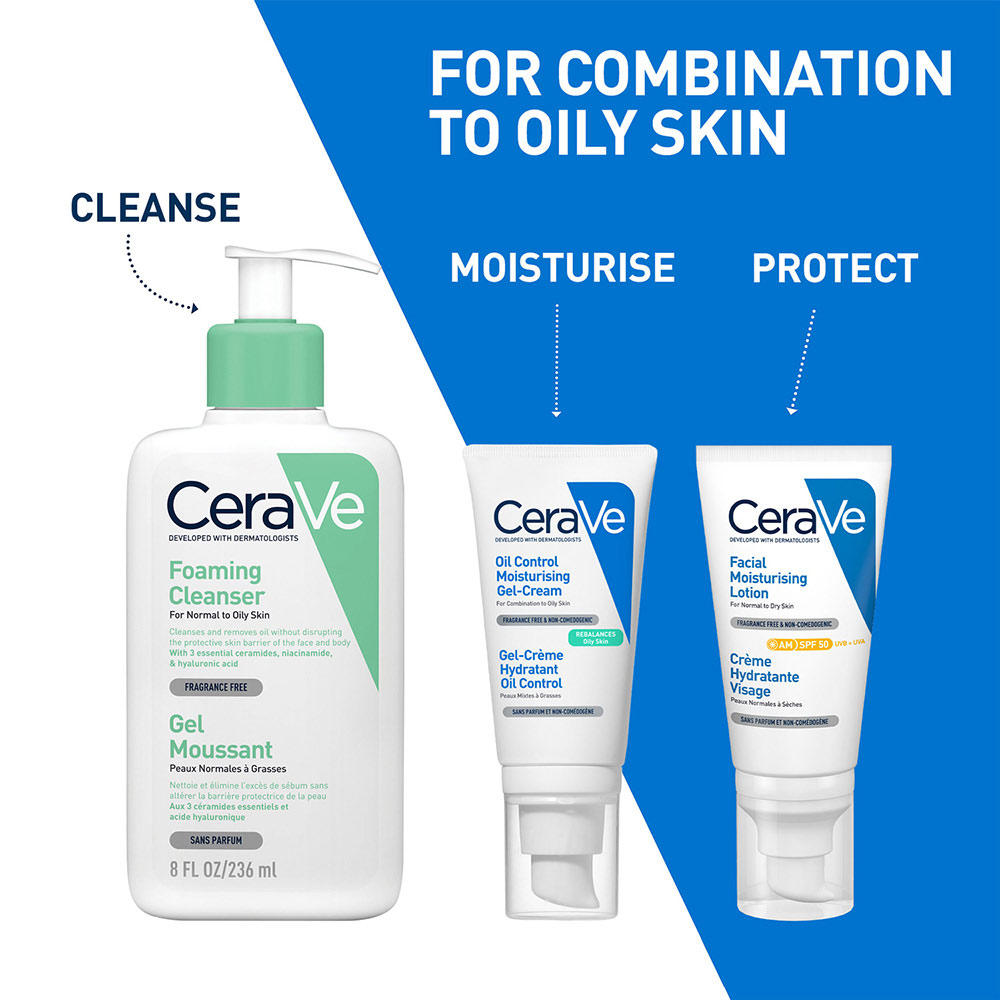 CeraVe Oil Control Moisturising Gel Cream, 52 ml, Pack of 1 CeraVe Oil Control Moisturising Gel Cream, 52 ml, Pack of 1