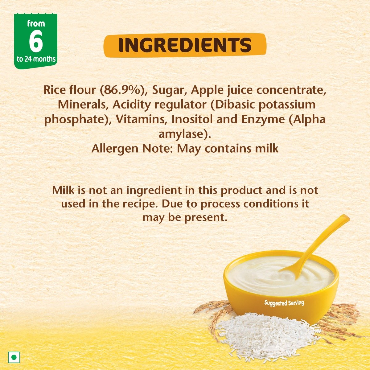 Nestle Nestum Baby Cereal – From 6 to 24 Months, Rice Powder, 300gm Bag-in-Box Pack, Pack of 1 Nestle Nestum Baby Cereal – From 6 to 24 Months, Rice Powder, 300gm Bag-in-Box Pack, Pack of 1