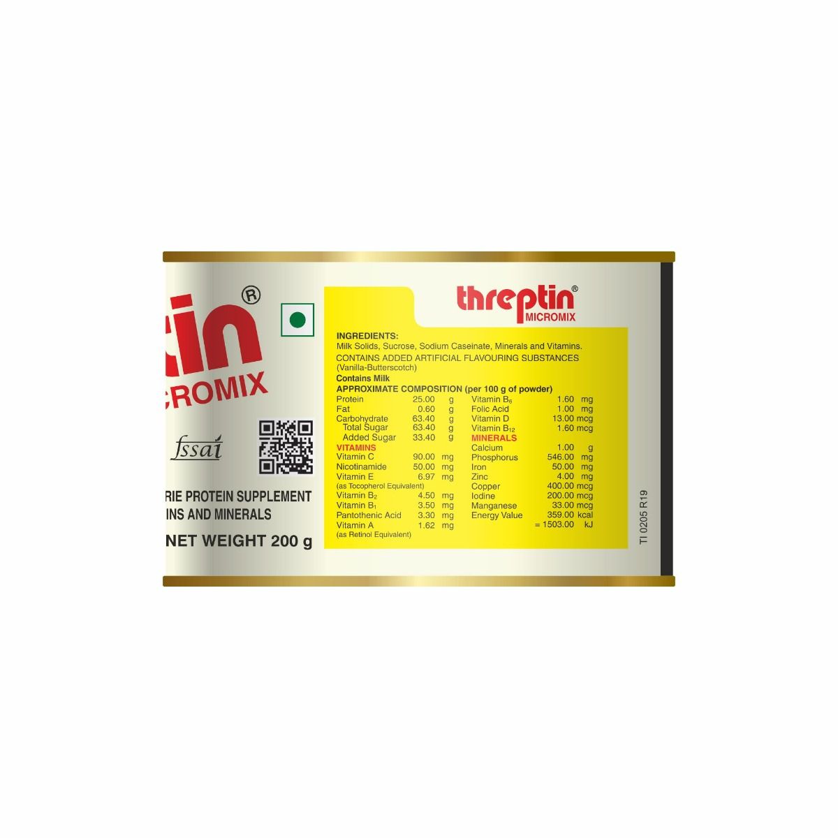 Threptin Micromix Vanilla Flavour Powder, 200 gm Price, Uses, Side