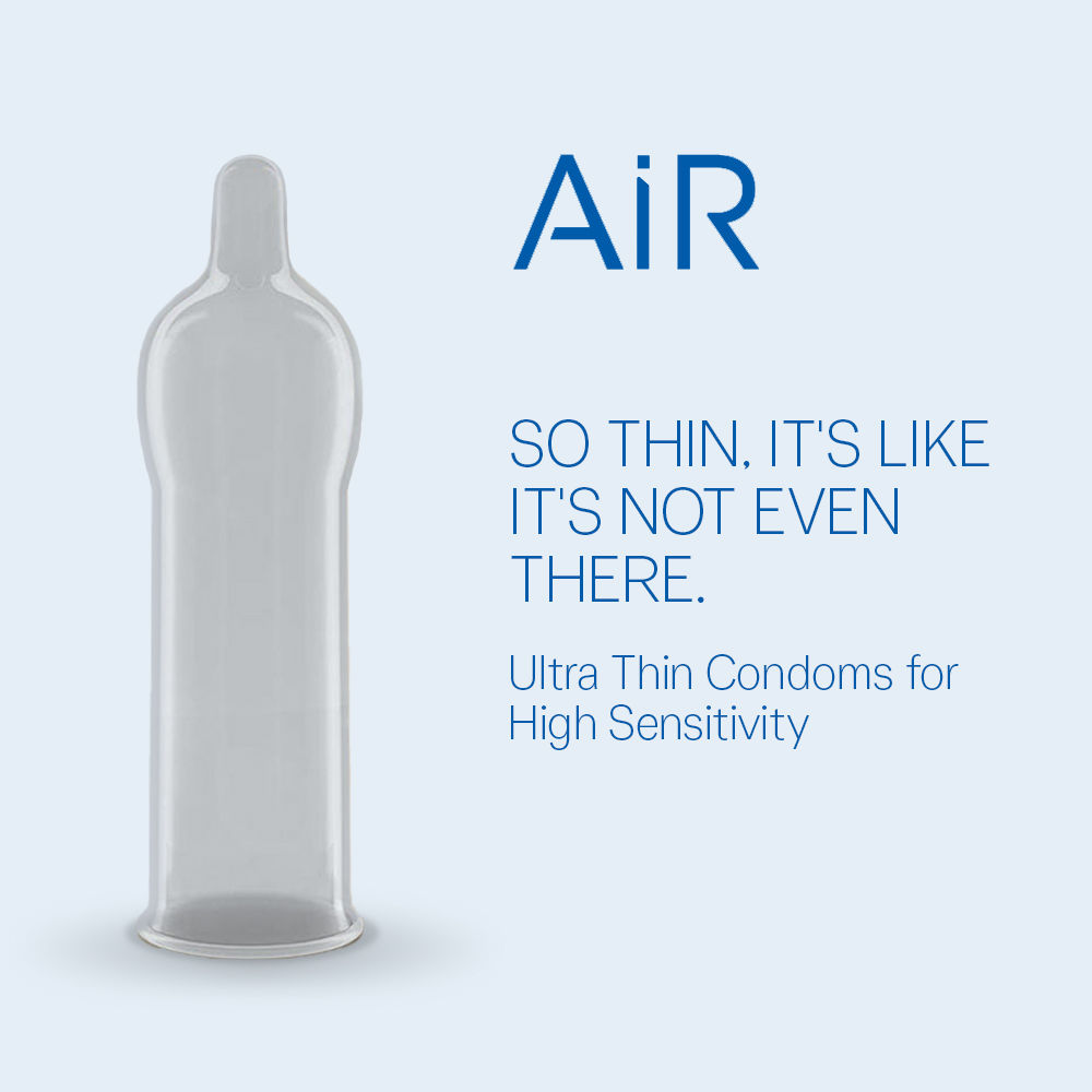 Durex Air Ultra Thin Condoms, 3 Count, Pack of 1 