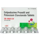 3G DOX CV 325MG TABLET 10'S, Pack of 10 TABLETS
