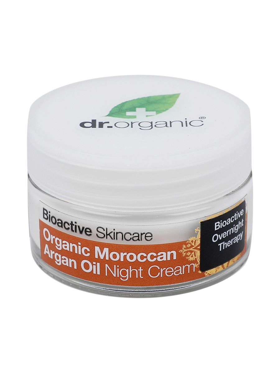 dr.organic Moroccan Argan Oil Night Cream, 50 ml Price, Uses, Side ...