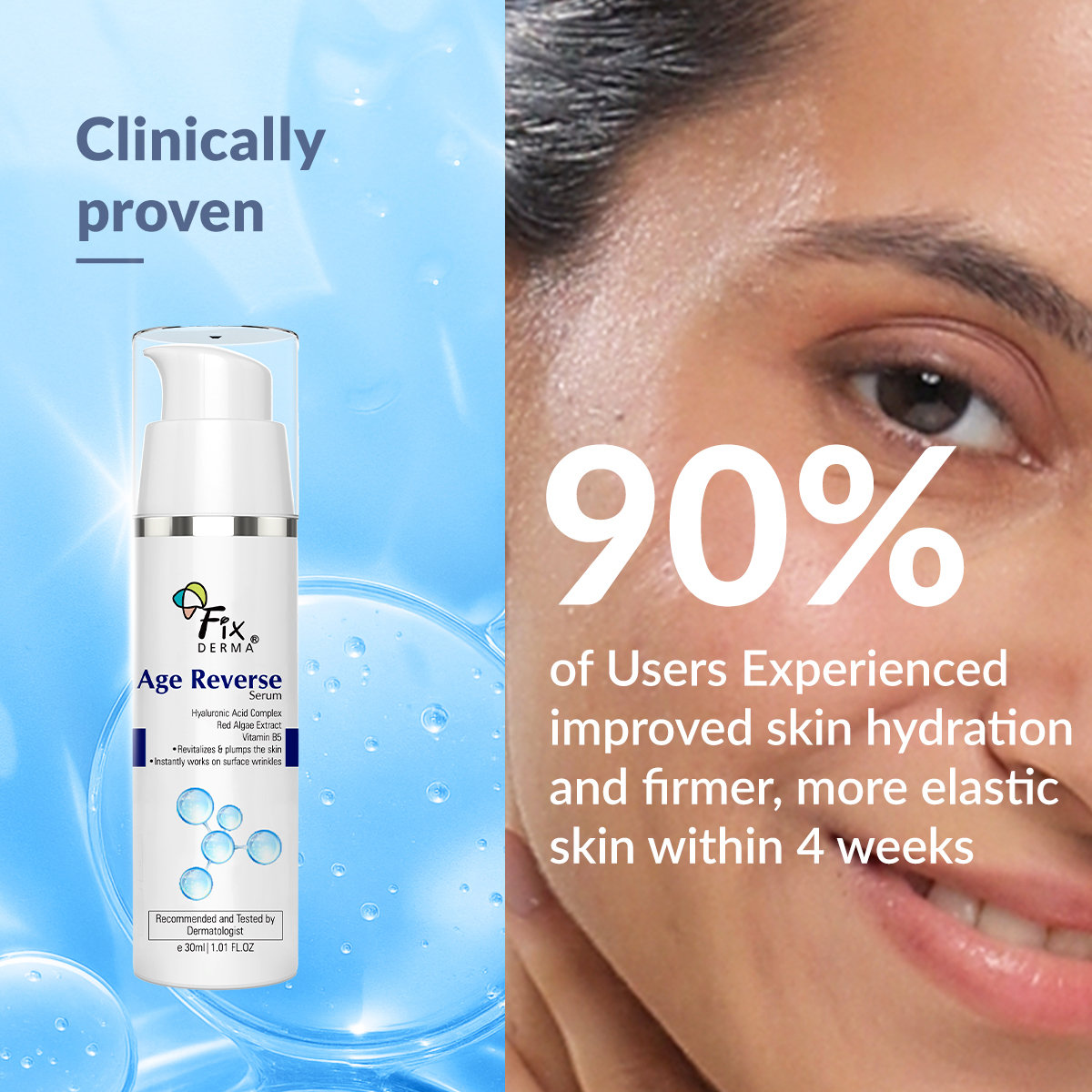 Fixderma Age Reverse Serum, 30 ml, Pack of 1 Fixderma Age Reverse Serum, 30 ml, Pack of 1