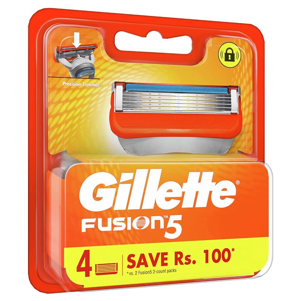 Gillette Fusion5 Cartridge, 4 Count Price, Uses, Side Effects