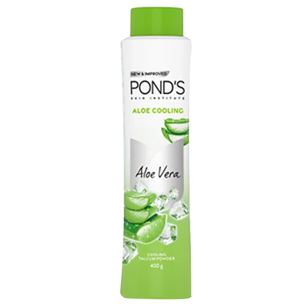 Pond's Aloe Cooling Talcum Powder, 400 gm