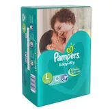 Pampers Baby-Dry Diaper Pants Large, 18 Count, Pack of 1