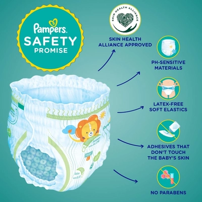 Pampers All-Round Protection Diaper Pants Medium, 11 Count, Pack of 1