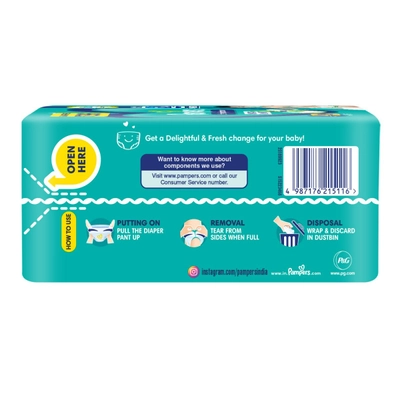 Pampers All-Round Protection Diaper Pants Large, 20 Count, Pack of 1