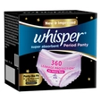 Whisper Super Absorbent Period Panty Medium-Large, 6 Count