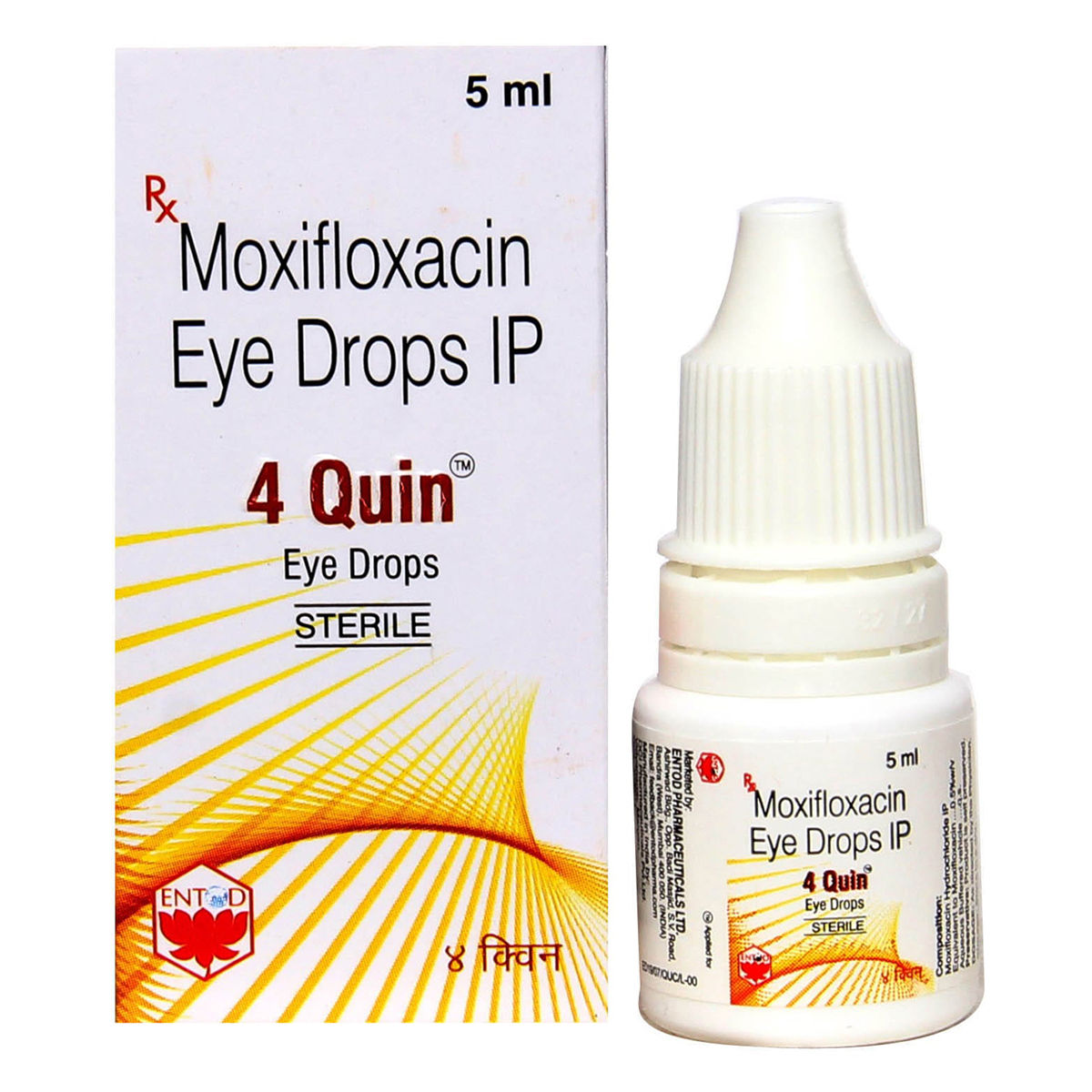 Buy 4 Quin Eye Drops 5 ml Online