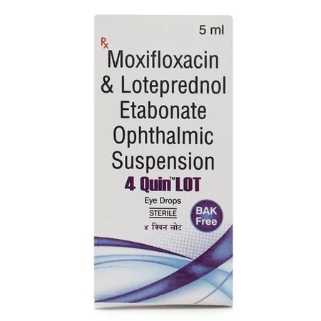4 Quin Lot Eye Drops 5 ml