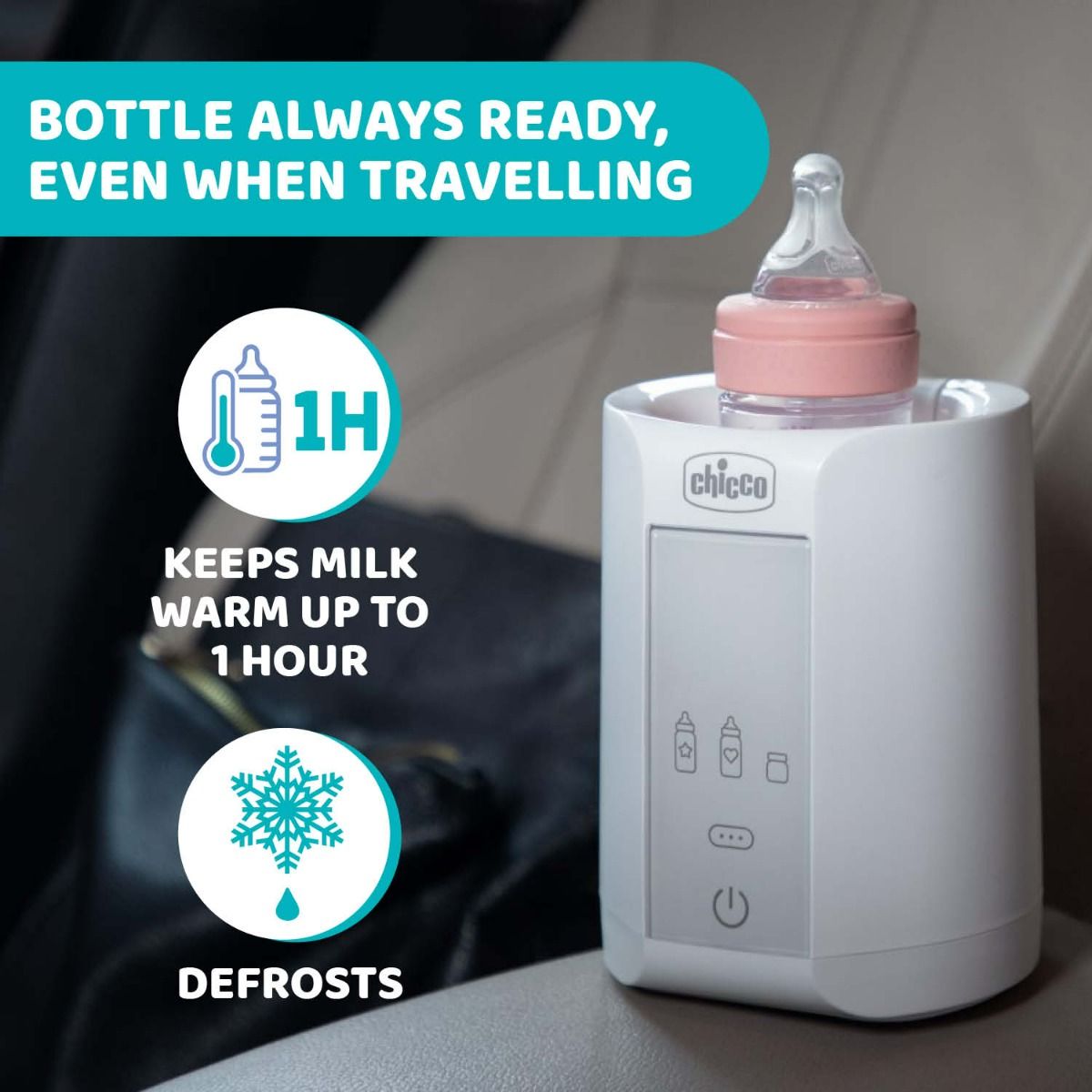 chicco home travel bottle warmer how to use