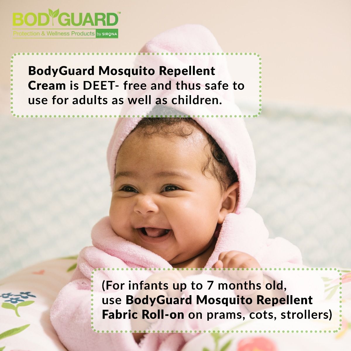 BodyGuard Natural Mosquito Repellent Cream, 100 gm Price, Uses, Side
