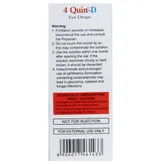 4 Quin-D Eye Drops 5ml, Pack of 1 Drops