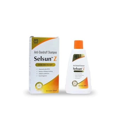 Selsun Z Shampoo 120 ml, Pack of 1