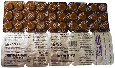 Buy Zandu Triphala, 30 Tablets Online