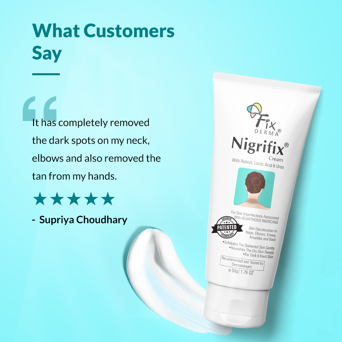 Fixderma Nigrifix Cream, 50 gm, Pack of 1 Fixderma Nigrifix Cream, 50 gm, Pack of 1