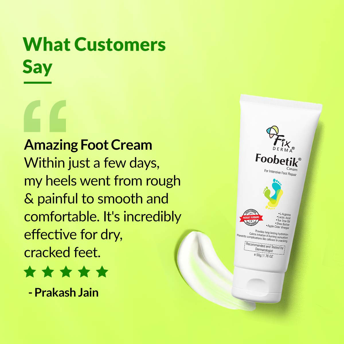 Fixderma Foobetik Cream, 50 gm, Pack of 1 Fixderma Foobetik Cream, 50 gm, Pack of 1