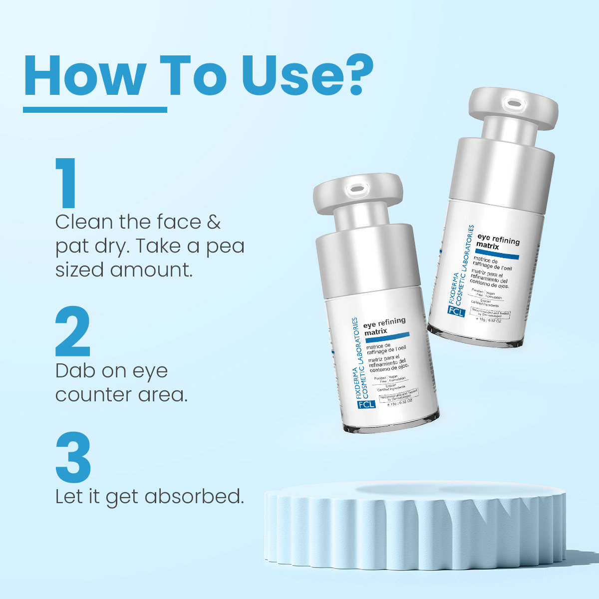 Fixderma Cosmetic Laboratories (FCL) Eye Refining Matrix Cream, 15 gm, Pack of 1 Fixderma Cosmetic Laboratories (FCL) Eye Refining Matrix Cream, 15 gm, Pack of 1