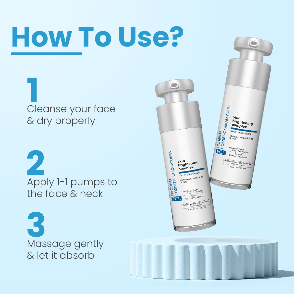 Fixderma Cosmetic Laboratories (FCL) Skin Brightening Complex Serum, 30 gm, Pack of 1 Fixderma Cosmetic Laboratories (FCL) Skin Brightening Complex Serum, 30 gm, Pack of 1