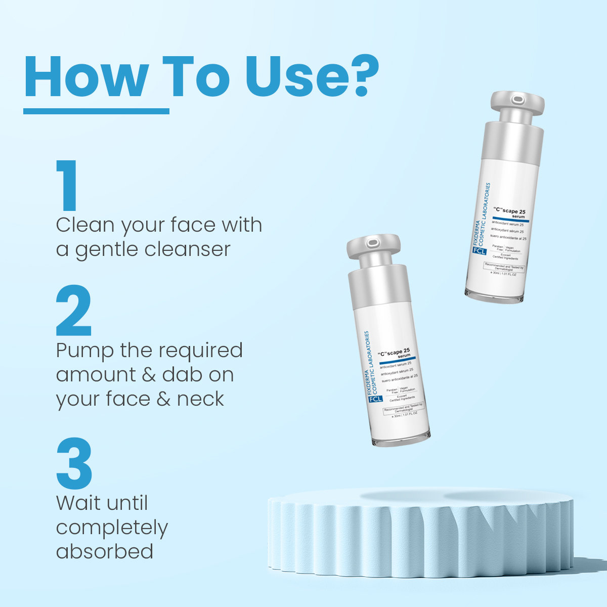 Fixderma C Scape 25 Serum, 30 ml, Pack of 1 Fixderma C Scape 25 Serum, 30 ml, Pack of 1