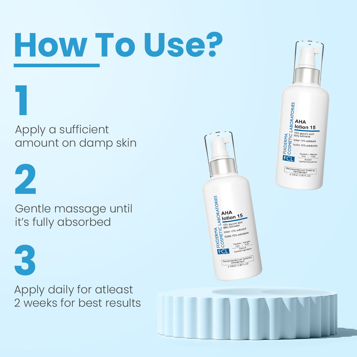 Fixderma Aha 15% Lotion, 100 ml, Pack of 1 Fixderma Aha 15% Lotion, 100 ml, Pack of 1