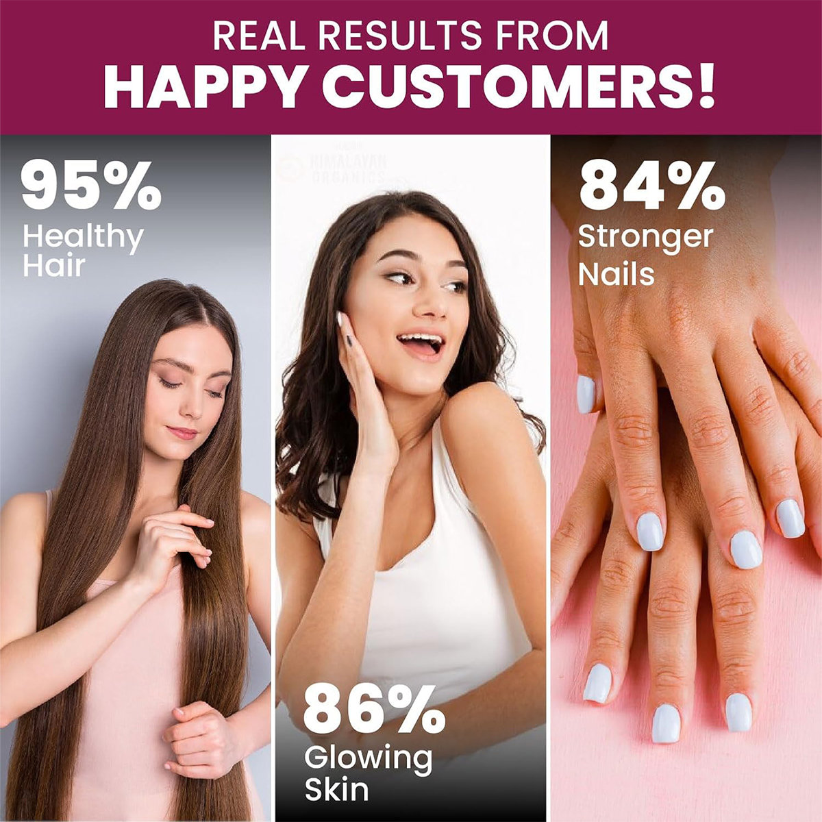 Vlado’s Himalayan Organics Biotin 10000 MCG Tablets for Men & Women, 60 Veg Tablets | Hair Growth, Radiant Skin and Stronger Nails I Sesbania Grandiflora Extract Biotin, Pack of 1 Vlado’s Himalayan Organics Biotin 10000 MCG Tablets for Men & Women, 60 Veg Tablets | Hair Growth, Radiant Skin and Stronger Nails I Sesbania Grandiflora Extract Biotin, Pack of 1