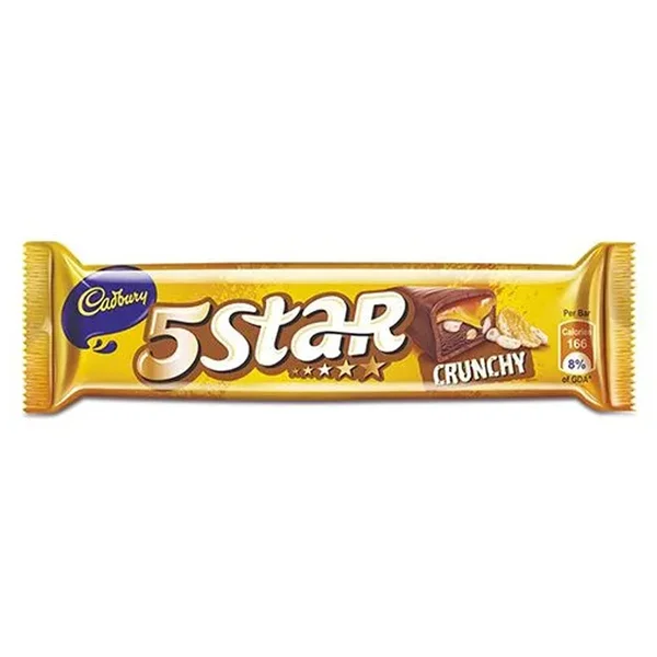 Cadbury 5 Star Crunchy Chocolate, 35 gm, Pack of 1