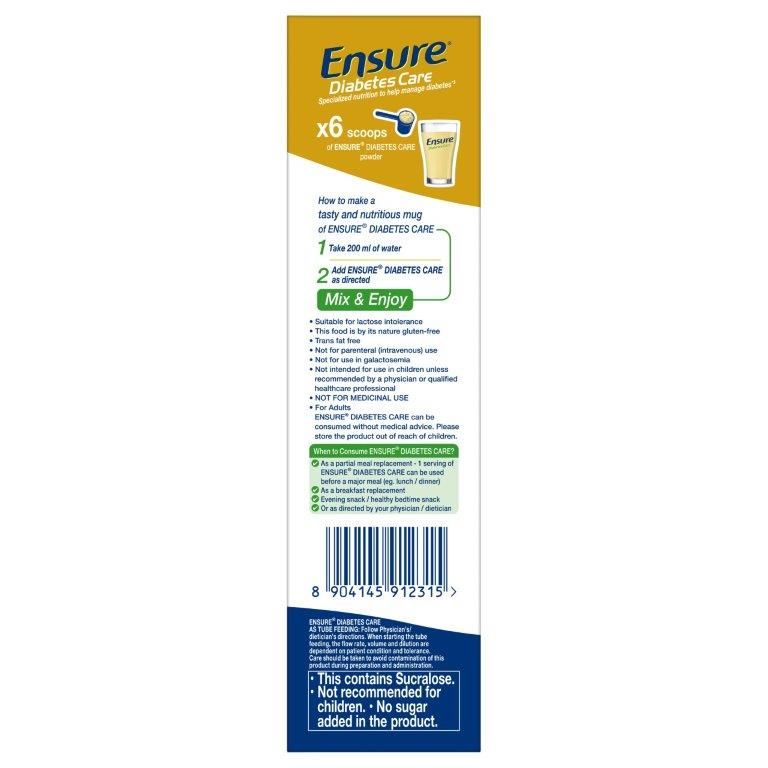 Ensure Diabetes Care Vanilla Delight Flavour Powder for Adults, 400 gm