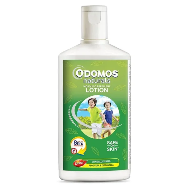 Odomos Naturals Mosquito Repellent Lotion, 120 ml, Pack of 1