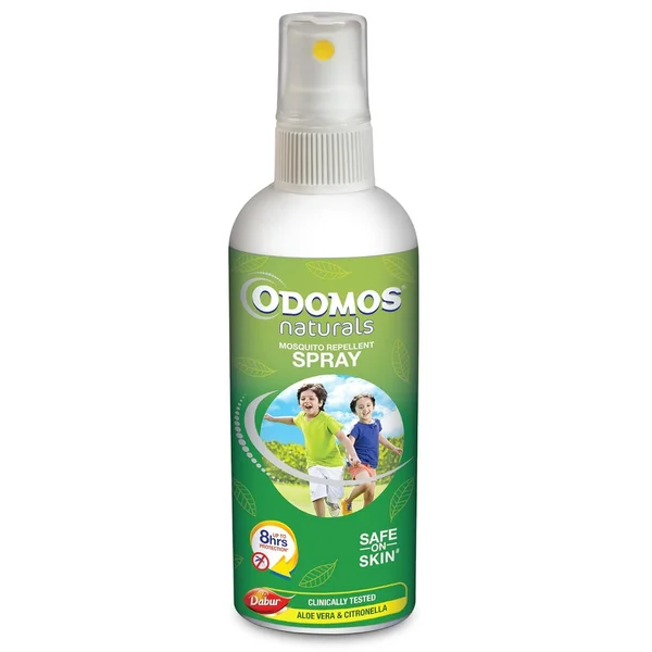 Odomos Naturals Mosquito Repellent Spray, 100 ml, Pack of 1