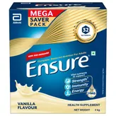 Ensure Vanilla Flavour Powder for Adults Now with HMB, 2 kg, Pack of 1