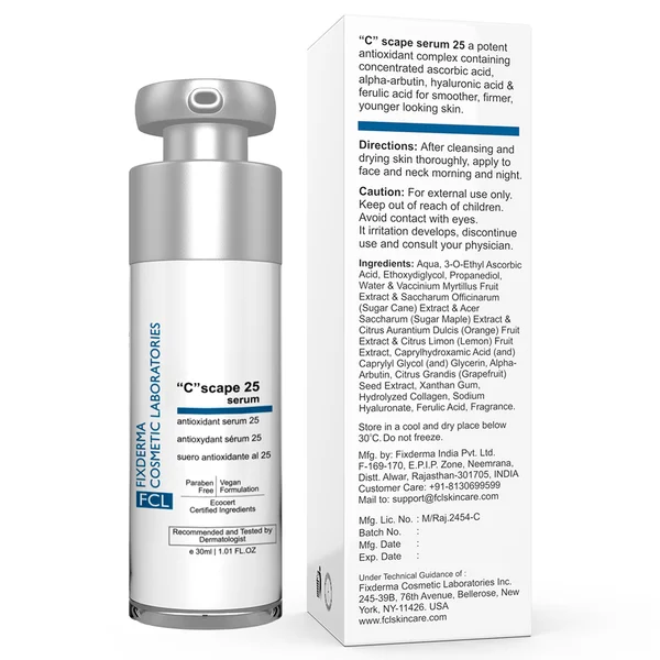 Fixderma C Scape 25 Serum, 30 ml