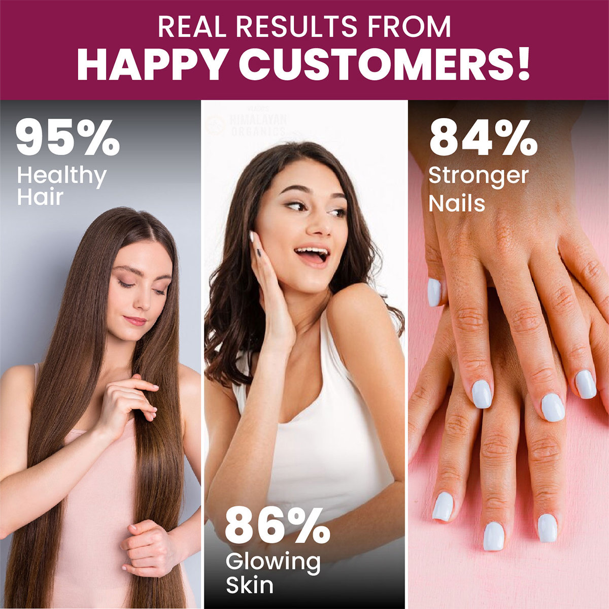 Vlado’s Himalayan Organics Biotin 10000 MCG Tablets for men & Women, 90 Veg Tablets | Hair Growth, Radiant Skin and Stronger Nails I Sesbania Grandiflora Extract Biotin, Pack of 1 Vlado’s Himalayan Organics Biotin 10000 MCG Tablets for men & Women, 90 Veg Tablets | Hair Growth, Radiant Skin and Stronger Nails I Sesbania Grandiflora Extract Biotin, Pack of 1