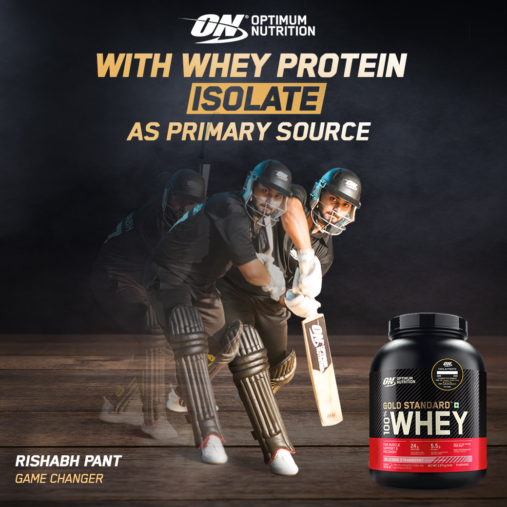 Optimum Nutrition 100% Whey Protein Gold Standard Delicious Strawberry Flavour Powder, 5 lb, Pack of 1 Optimum Nutrition 100% Whey Protein Gold Standard Delicious Strawberry Flavour Powder, 5 lb, Pack of 1