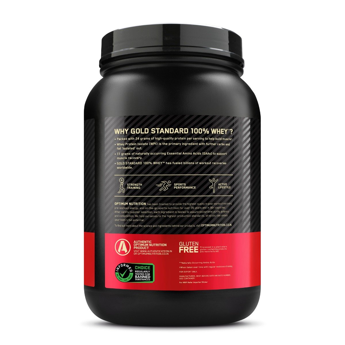 Optimum Nutrition (ON) Gold Standard 100% Whey Protein Mocha Cappuccino Flavour Powder, 2 lb, Pack of 1 Optimum Nutrition (ON) Gold Standard 100% Whey Protein Mocha Cappuccino Flavour Powder, 2 lb, Pack of 1