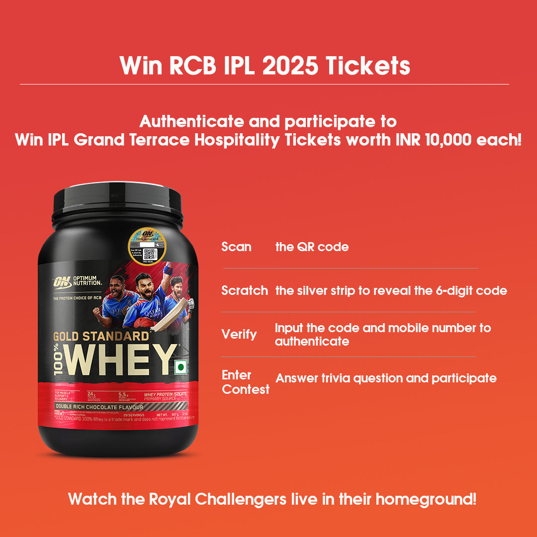 Optimum Nutrition (ON) Gold Standard 100% Whey Protein Double Rich Chocolate Flavour Powder, 907 gm, Pack of 1 Optimum Nutrition (ON) Gold Standard 100% Whey Protein Double Rich Chocolate Flavour Powder, 907 gm, Pack of 1